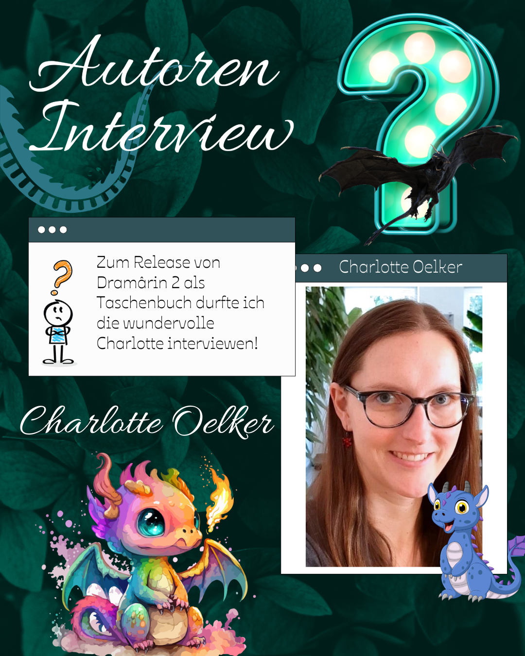 Dramârin – Interview mit Charlotte Oelker