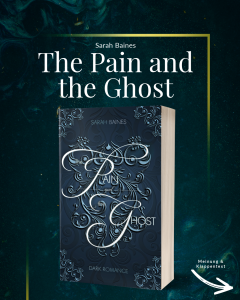 cover des buches "the pain and the ghost" von sarah baines